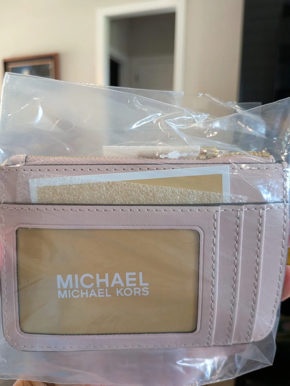Michael Kors Jet Set Travel Small Coin Pouch - Powder Blush